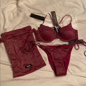 Macia-Grape sparkle bikini